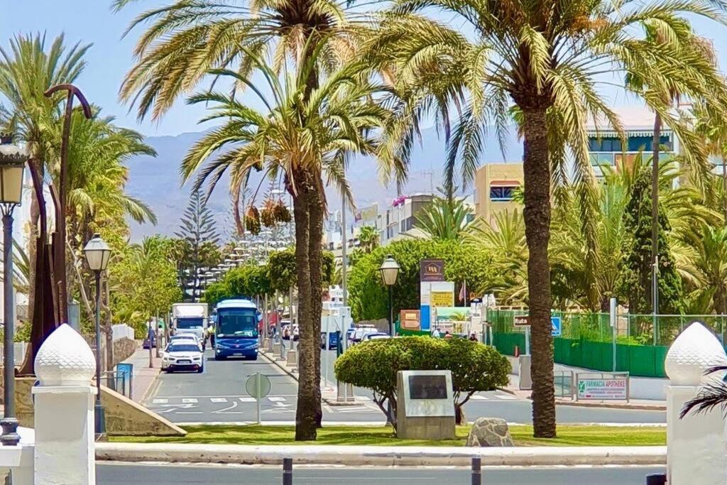Tamaran 102 - Los Campos - Lux Garden Apt Near Dunes, Quiet-Central-Renovated San Bartolomé Extérieur photo