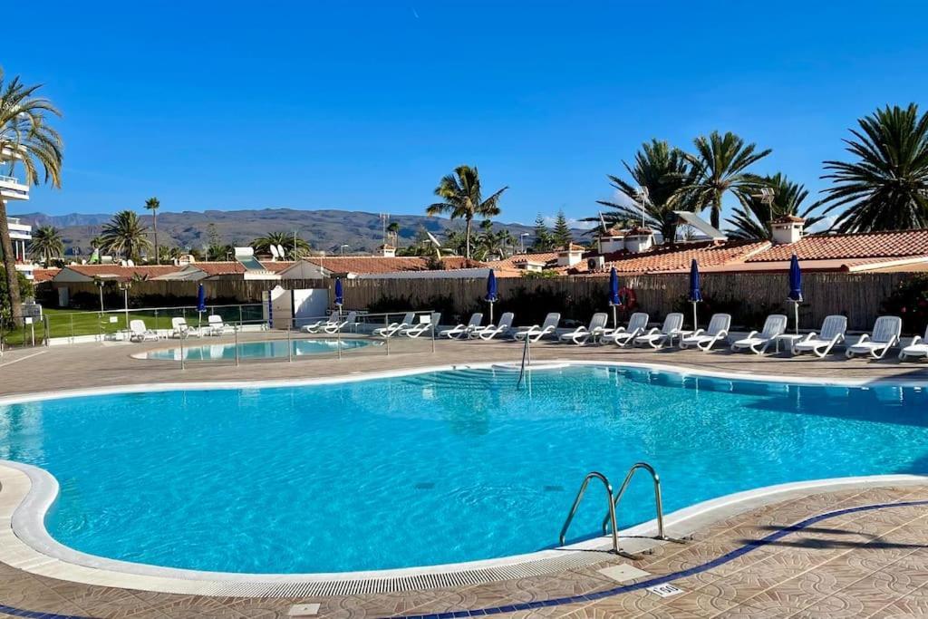 Tamaran 102 - Los Campos - Lux Garden Apt Near Dunes, Quiet-Central-Renovated San Bartolomé Extérieur photo