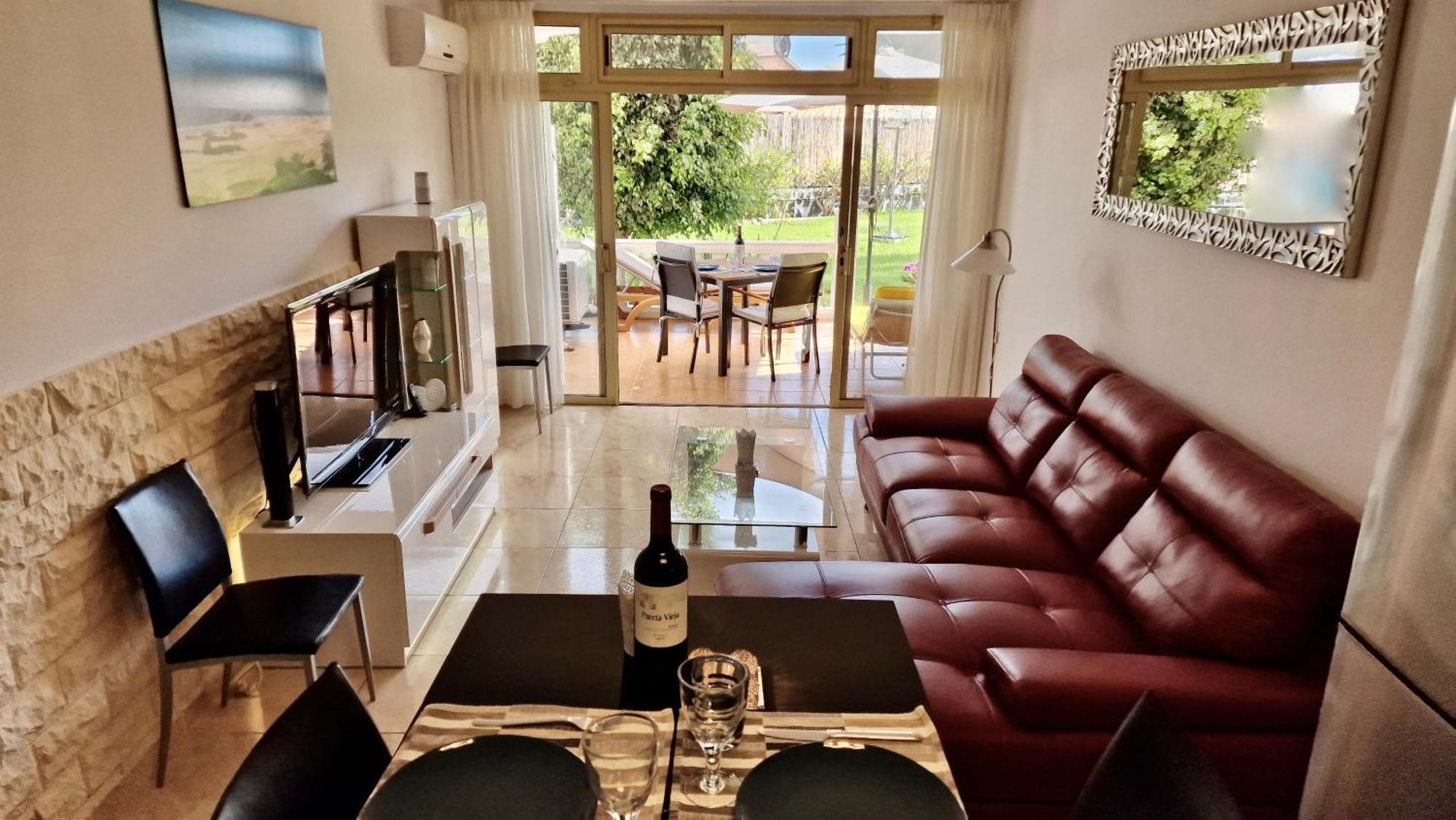 Tamaran 102 - Los Campos - Lux Garden Apt Near Dunes, Quiet-Central-Renovated San Bartolomé Extérieur photo
